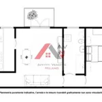 Rent 2 bedroom apartment of 65 m² in Milano