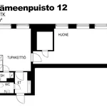 Rent 2 bedroom apartment of 49 m² in Tampere