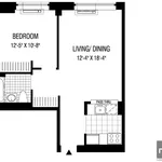 Rent 1 bedroom apartment of 620 m² in Manhattan