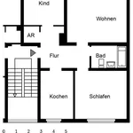 Miete 3 Schlafzimmer wohnung von 73 m² in Witten