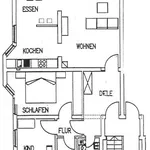 Miete 3 Schlafzimmer wohnung von 91 m² in Hagen