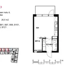 Rent 1 bedroom apartment of 26 m² in Vantaa