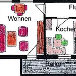 Rent 1 bedroom apartment of 62 m² in Ilmenau