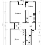Rent 2 rooms apartment of 64 m² in Gothenburg