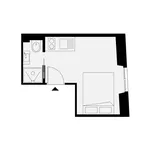 Appartement de 13 m² avec 2 chambre(s) en location à Paris