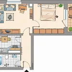 Miete 2 Schlafzimmer wohnung von 50 m² in Gelsenkirchen