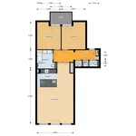 Huur 3 slaapkamer appartement van 90 m² in Nieuwmarkt/Lastage