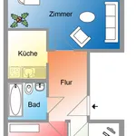 Miete 3 Schlafzimmer wohnung von 58 m² in Wolmirstedt