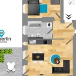 Miete 1 Schlafzimmer wohnung von 47 m² in berlin