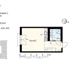 Rent 1 bedroom apartment of 28 m² in Espoo