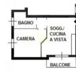 Rent 2 bedroom apartment of 46 m² in Cernusco sul Naviglio