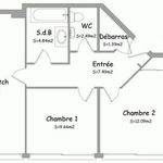 Rent 3 bedroom apartment of 58 m² in OLIVET