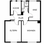 Rent 3 bedroom apartment of 60 m² in Gelsenkirchen