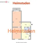 Rent 3 bedroom apartment of 51 m² in Ostrava