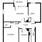 Miete 4 Schlafzimmer wohnung von 66 m² in Gelsenkirchen