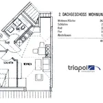 Rent 2 bedroom apartment of 41 m² in  DD-Weißig