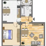 Miete 2 Schlafzimmer wohnung von 59 m² in Dortmund