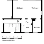 Miete 2 Schlafzimmer wohnung von 47 m² in Witten