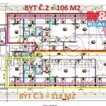 Pronajměte si 4 ložnic/e byt o rozloze 106 m² v Louny