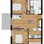 4 bedroom apartment of 828 sq. ft in Sherbrooke