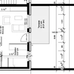 Miete 2 Schlafzimmer wohnung von 35 m² in Frankfurt am Main