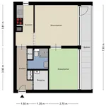 Huur 4 slaapkamer appartement van 46 m² in Heerlen