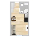 Rent 1 bedroom apartment of 15 m² in Łódź