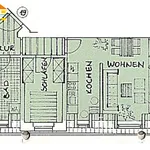 Rent 2 bedroom apartment of 51 m² in Chemnitz