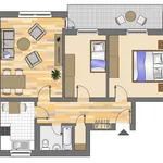 Miete 3 Schlafzimmer wohnung von 73 m² in Siegen