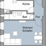 Miete 1 Schlafzimmer wohnung von 37 m² in Berlin