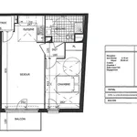 Appartement de 50 m² avec 2 chambre(s) en location à Saint-Fargeau-Ponthierry