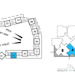 Pronajměte si 2 ložnic/e byt o rozloze 61 m² v Praha