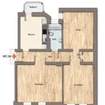 Miete 3 Schlafzimmer wohnung von 97 m² in 39112 Magdeburg