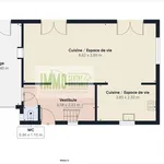 Maison de 1259 m² avec 3 chambre(s) en location à LIBRAMONT-CHEVIGNY