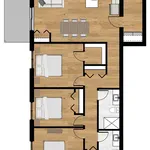 5 bedroom apartment of 1280 sq. ft in Sherbrooke