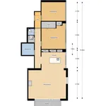 Huur 3 slaapkamer appartement van 97 m² in Stadsdriehoek