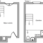 Appartement de 26 m² avec 2 chambre(s) en location à Argelès-sur-Mer