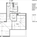 Pronajměte si 2 ložnic/e byt o rozloze 56 m² v Rakovník