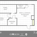 Rent 3 bedroom apartment of 50 m² in Puławy