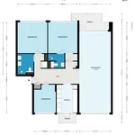 Huur 4 slaapkamer appartement van 131 m² in Buitenveldert-West