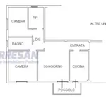 Rent 3 bedroom apartment of 90 m² in Padova