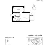 Rent 2 bedroom apartment of 42 m² in Gävle