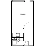 Miete 1 Schlafzimmer wohnung von 2525 m² in Berlin