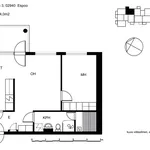 Vuokraa 2 makuuhuoneen asunto, 54 m² paikassa Espoo