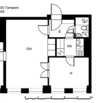 Rent 3 bedroom apartment of 53 m² in Tampere