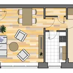 Rent 2 bedroom apartment of 50 m² in Dorsten