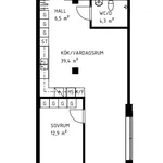 Rent 1 bedroom apartment of 47 m² in Falköping