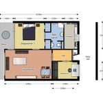 Huur 3 slaapkamer appartement van 75 m² in Naarden