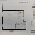 Appartement de 45 m² avec 2 chambre(s) en location à BEZANNES