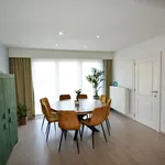 Modern appartement met 2 slpks, ruim terras en garage.